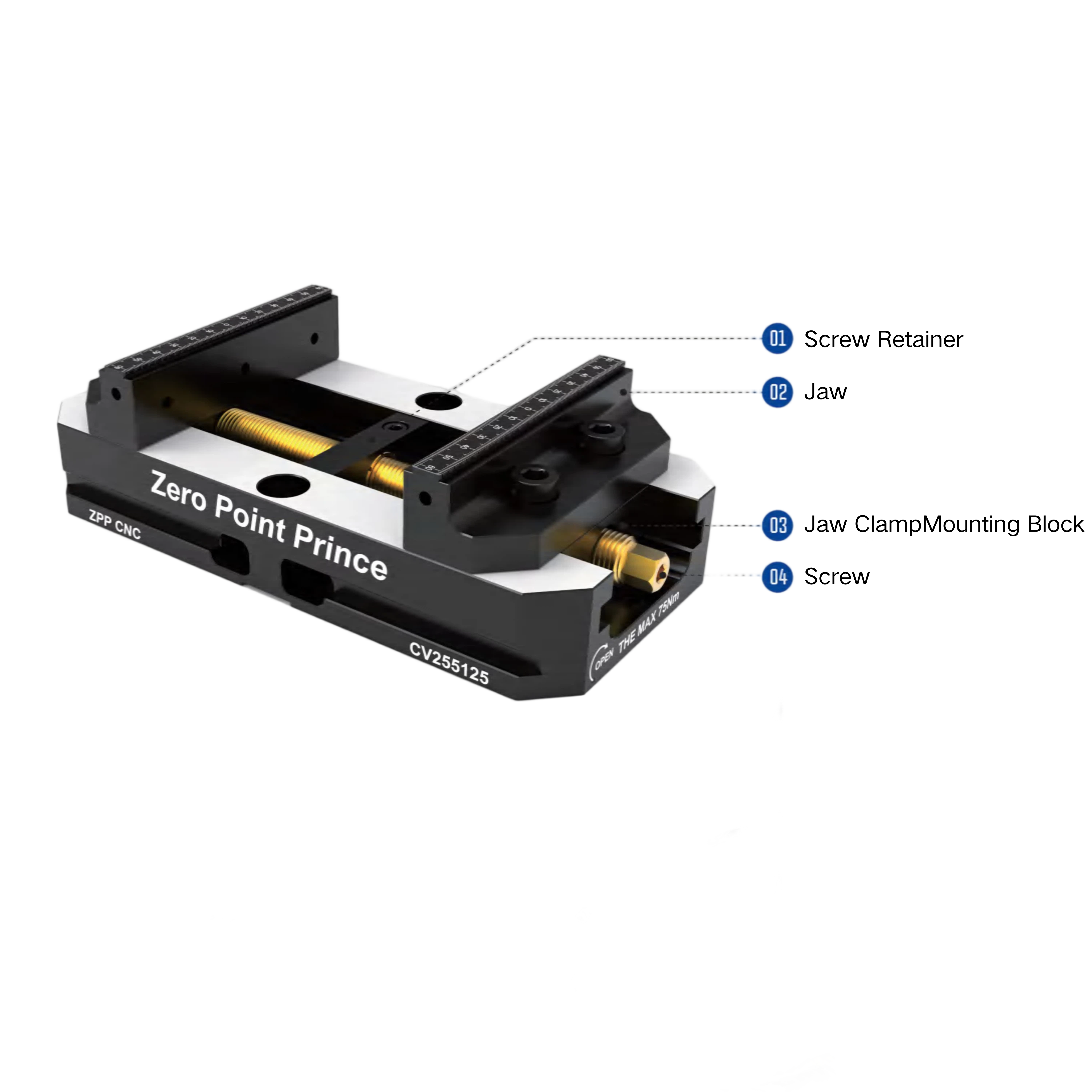 Vise Series CNC Precision Vises & Workholding - Zero Point Prince