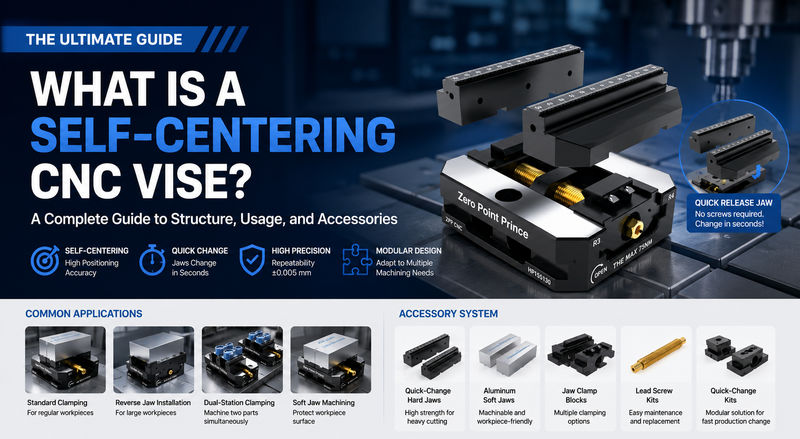 What Is a CNC Self-Centering Vise?