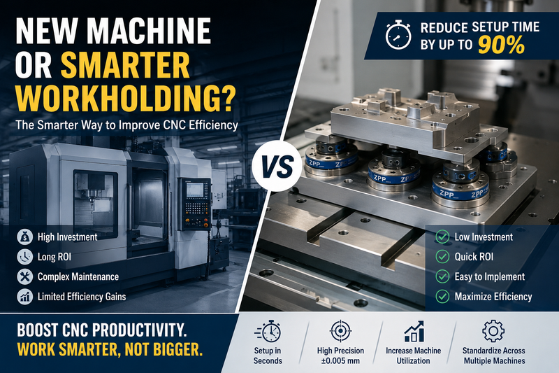 How to Reduce CNC Setup Time by 90% Without Buying a New Machine