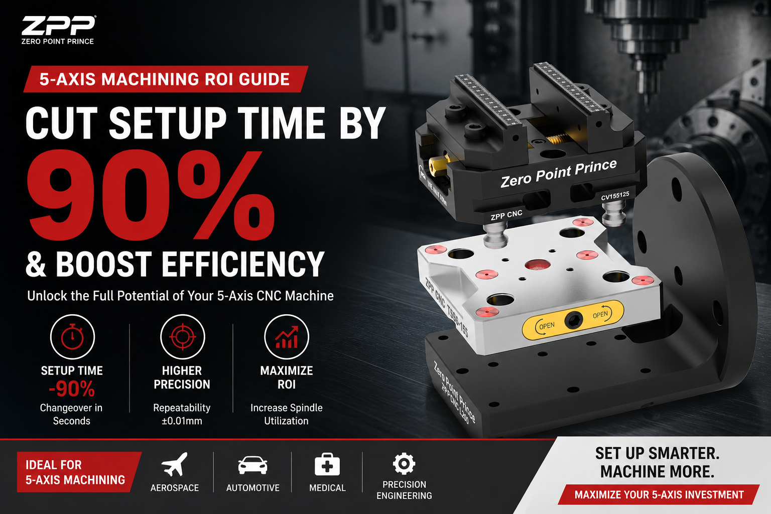 5-Axis Machining ROI Guide: Cut Setup Time by 90% & Boost Efficiency