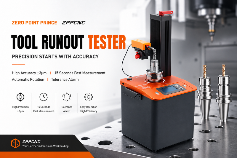How an Automatic Tool Runout Tester Improves CNC Efficiency
