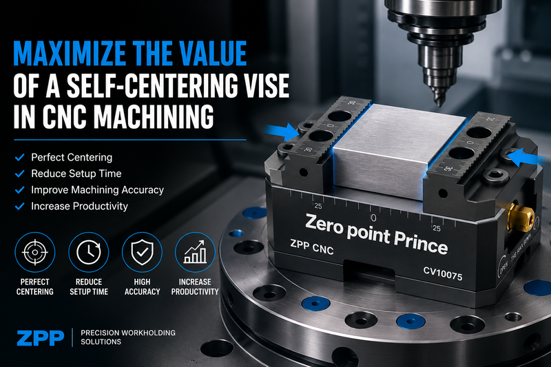 Maximize Self-Centering Vise Value in CNC Machining