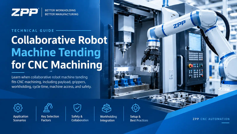 Collaborative Robot Machine Tending for CNC Machining