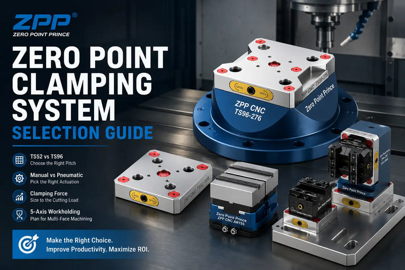 Zero Point Clamping System Guide: How to Choose the Right Setup
