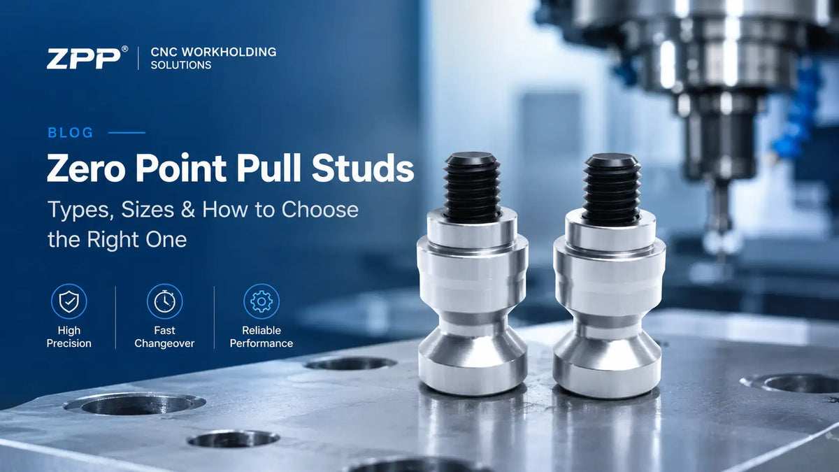 ZPP PM96 M10 zero point pull stud for CNC workholding