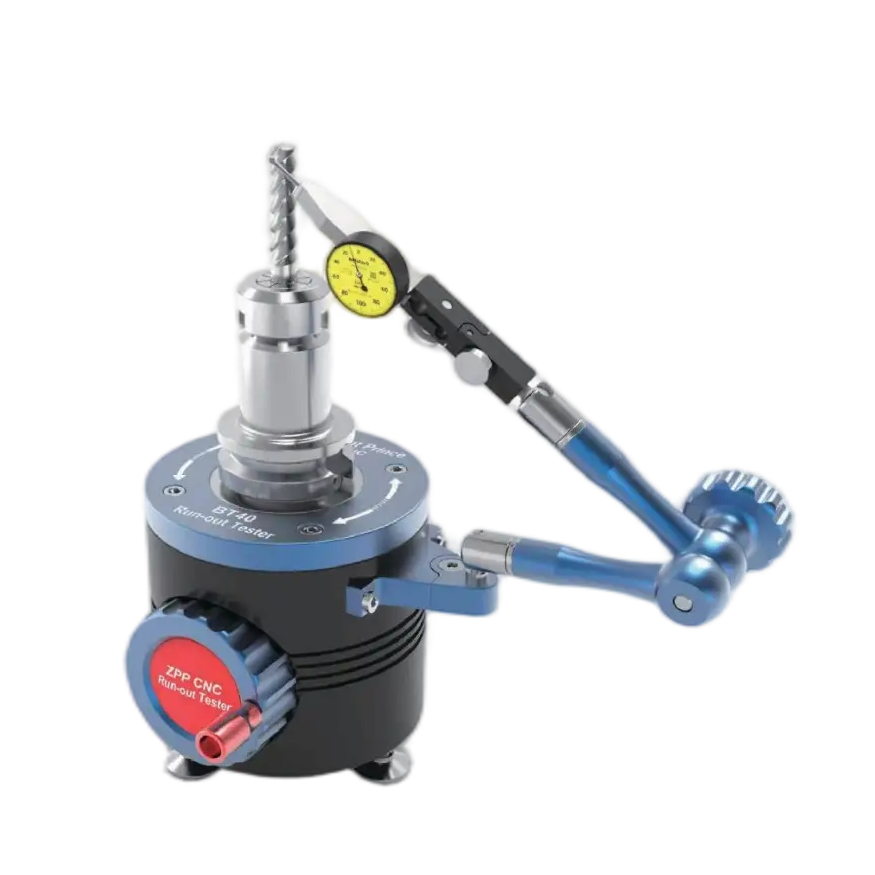 BT30/BT40-H Run‑out Tester – Hand Crank Version (D132*141.5mm)