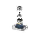 TS96-276-155 (Square) Pyramid Zero Point Fixture(D276*120mm)