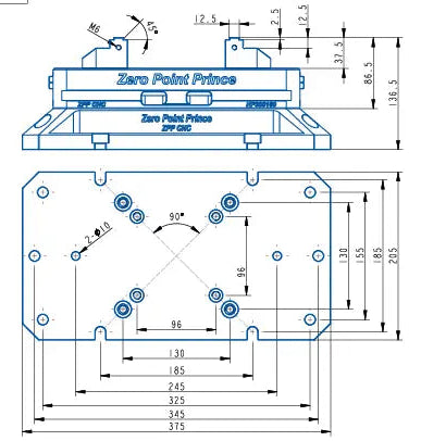 HP300160(Including Base) Manual Quick-Release Series (375*205*136.5mm)