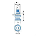 PM52-PullStuds Pull Studs Series – M8 (D21.8*29mm)