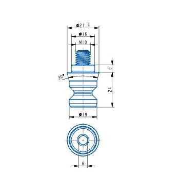 PM96-PullStuds Pull Studs Series – M10 (D21.9*29mm)