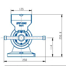 TH1-A Precision Bench Vise (577*168*255.6mm)