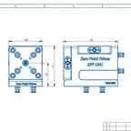 TS52-0090 Manual Zero Point Clamping (176*131*108mm)