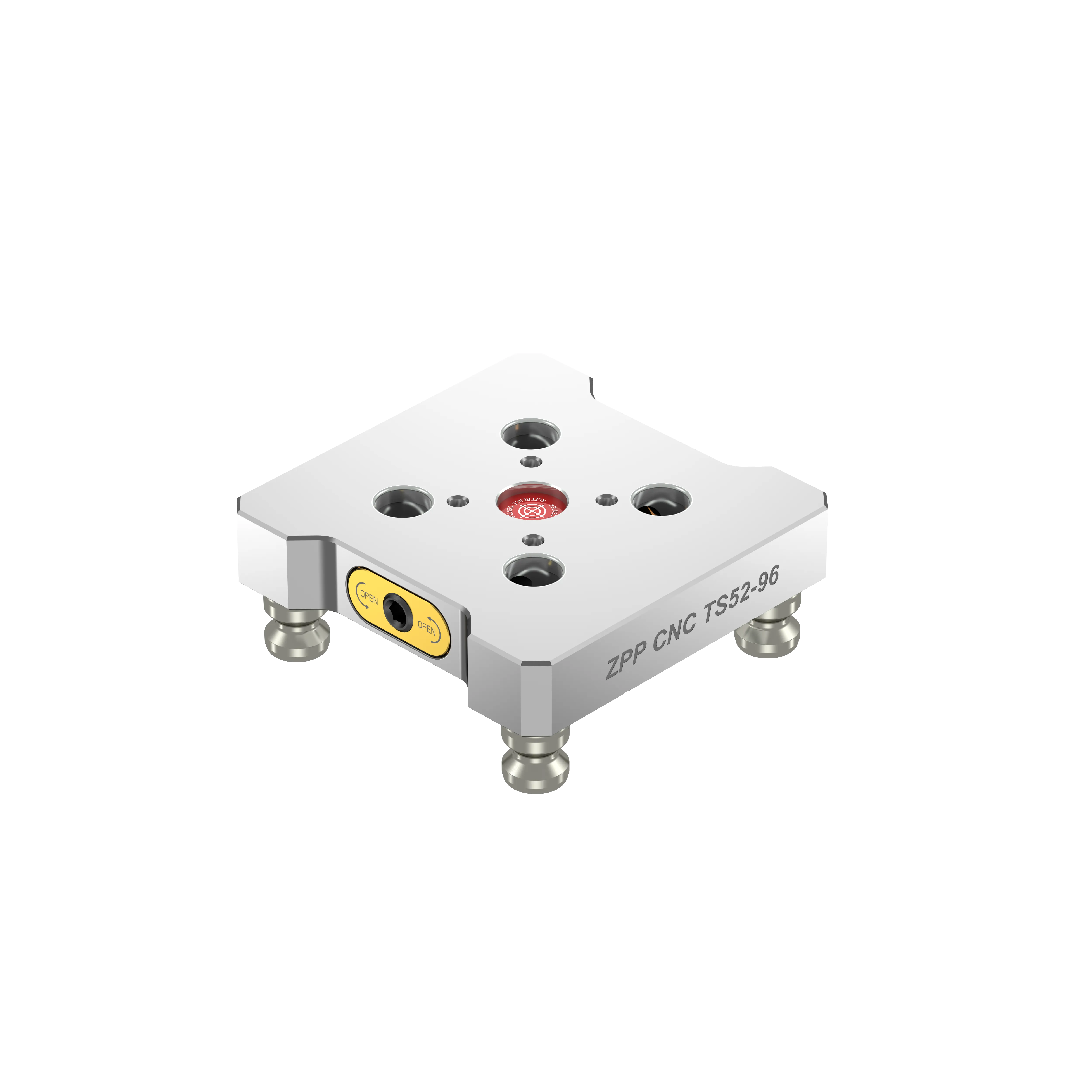 TS52-96 Manual Zero Point Clamping(125*125*25mm) – Zero Point Prince