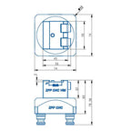TS52-V50 Dovetail Fixture for TS52 Series (74*74*60mm)