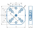 TS96-178 Manual Zero Point Clamping (D178*30mm)