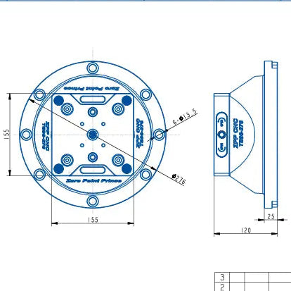 TS96-276 5‑Axis Pyramid Series – Circle (D276*120mm)