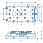 TS96-340BS Manual Zero Point Clamping Unit – Precision Type (415*200*100mm)
