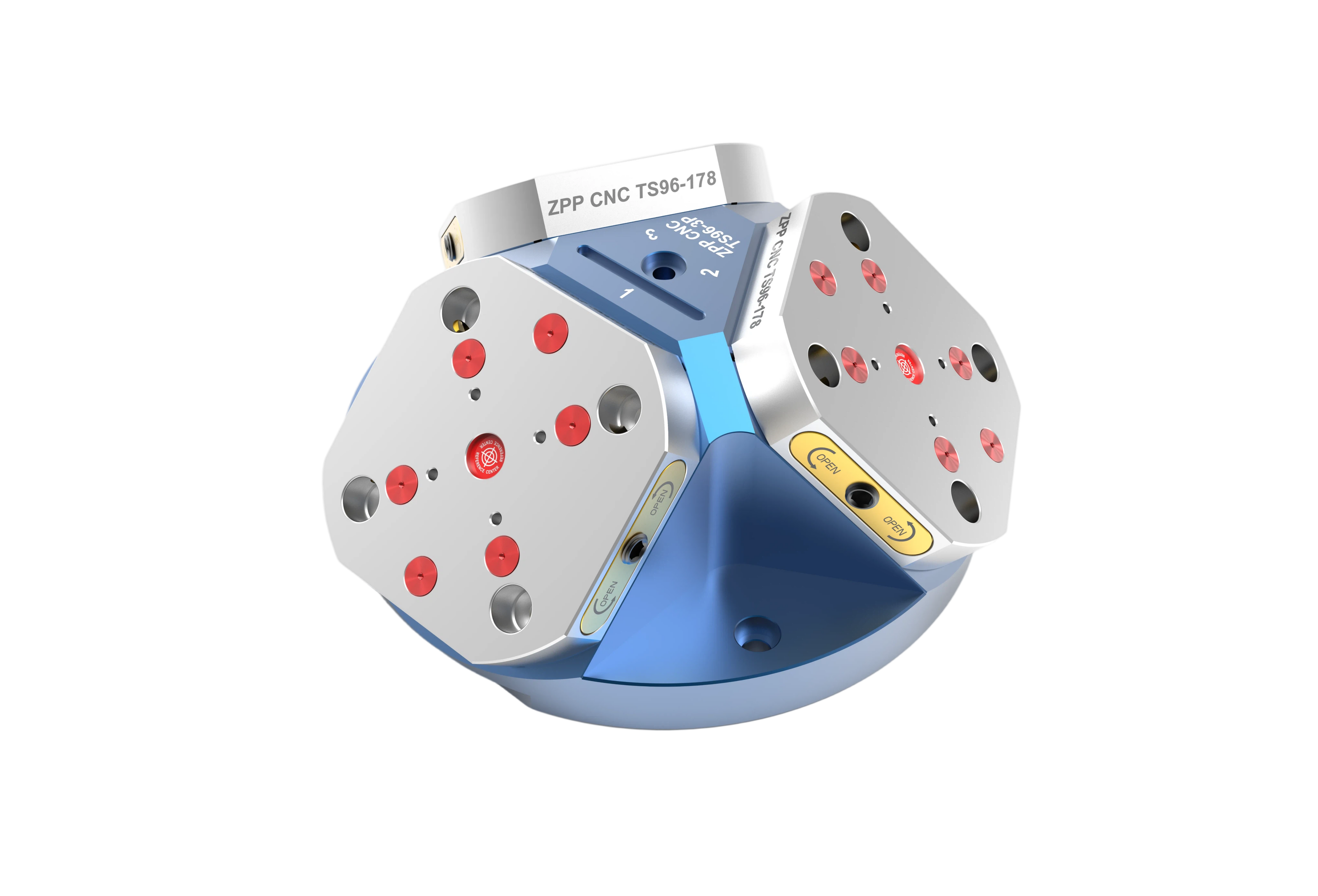 TS96-3P (3 Station) Pyramid Zero Point Fixture(D315*151.7mm)