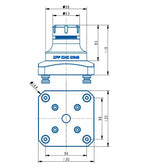 TS52-ER40 Hydraulic Chuck (D96*83mm)