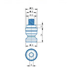 TS96-PullStuds Pull Studs Series – M10 (D20*29mm)