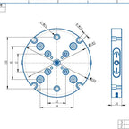 TS9652-200 Manual Zero Point Clamping (D200*30mm)