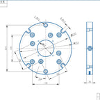 TO96130-255 Manual Zero Point Clamping (D255*30mm)