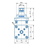 TS96-ER32 Hydraulic Chuck (130*130*116mm)