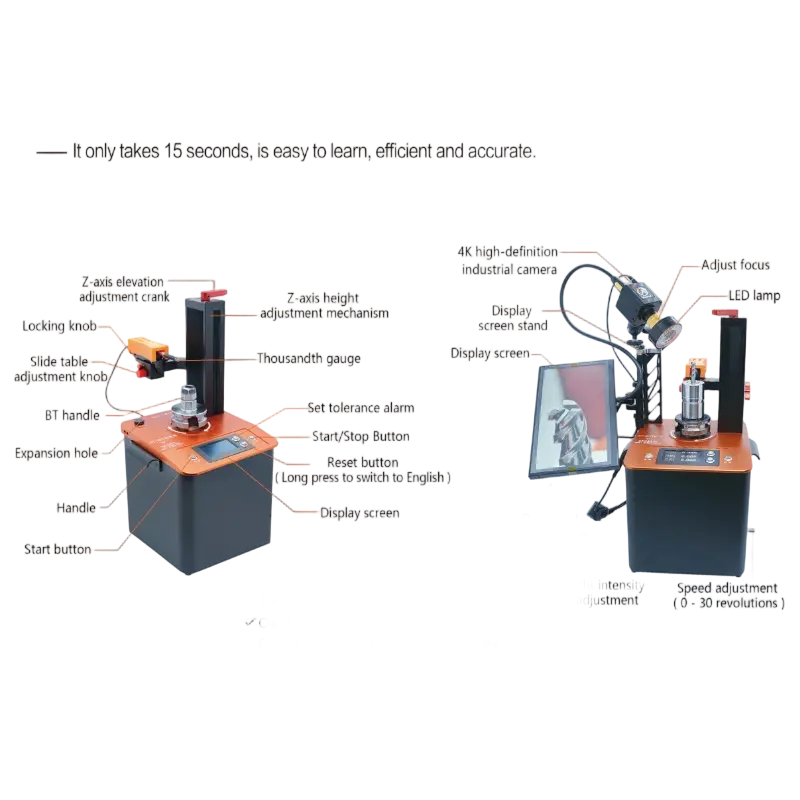 High-precision
Automatic knife positioning instrument