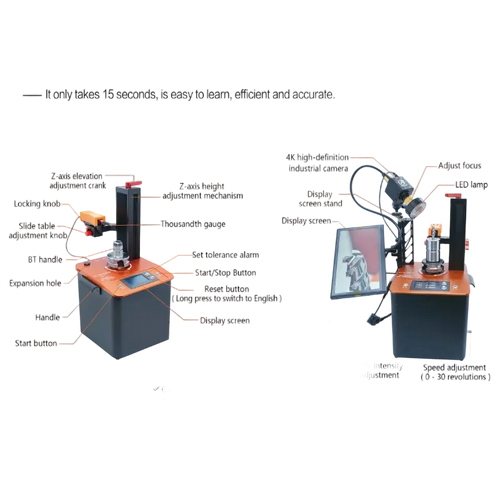 High-precision
Automatic knife positioning instrument