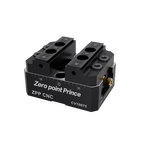 ZPP 75mm self-centering vise for high-precision CNC mill workholding solutions.