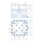 AR155-I Single station Pneumatic vise(155* 155* 126mm)