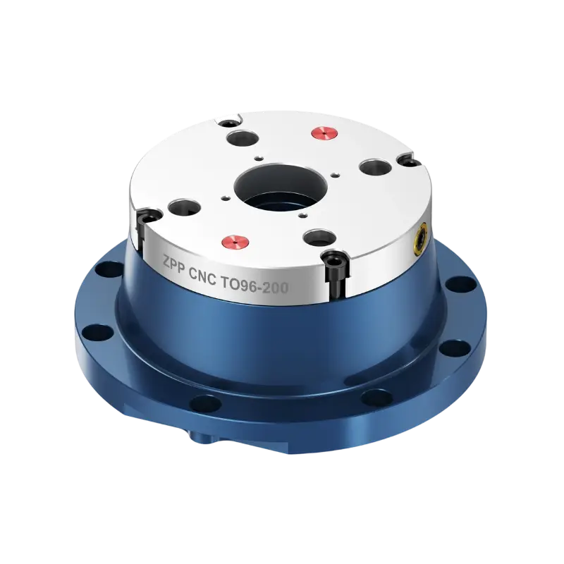 ZPP Type 96 zero point tower pillar for 5-axis CNC machining and extended vertical reach.