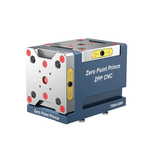 ZPP 0-90 degree adjustable tilting zero point workholding base with Type 96 interface.