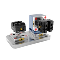 ZPP TS52 modular combination zero point plate for high-density small part CNC machining.