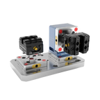 ZPP TS52 modular combination zero point plate for high-density small part CNC machining.