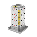 ZPP TS96 type 4-station tombstone for horizontal milling machine zero point workholding.
