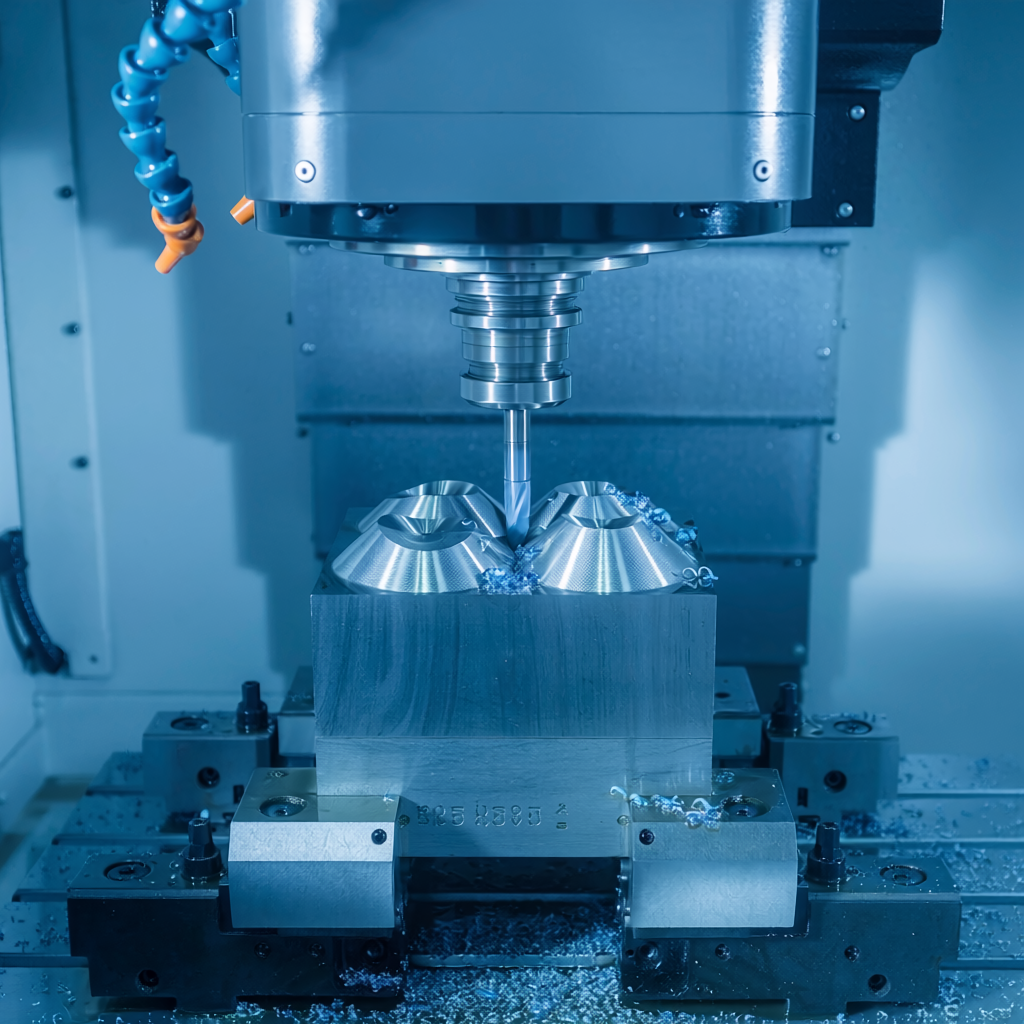Precision Mold CNC workholding application